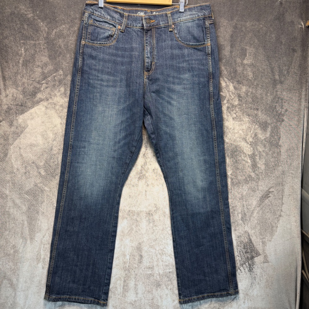Wrangler Retro Jeans Mens Blue Relaxed Boot 34x34 Western Denim Workwear